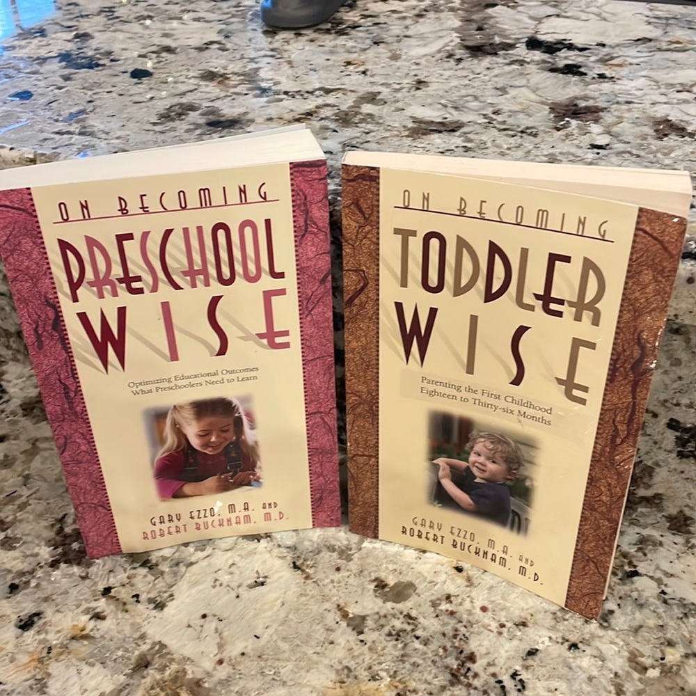 Toddlerwise, Preschoolwise books - bundle and save